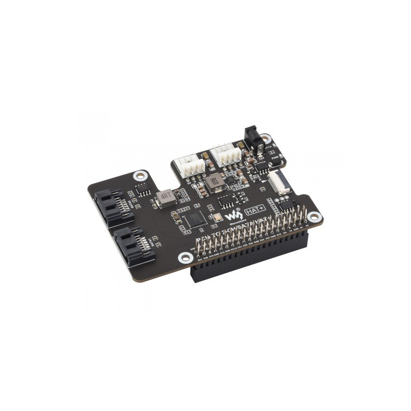 Adaptateur SATA double pour Raspberry Pi 5