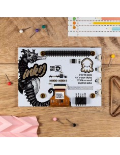 Inky Impression 4INCH Color ePaper Display HAT pour Raspberry Pi 2