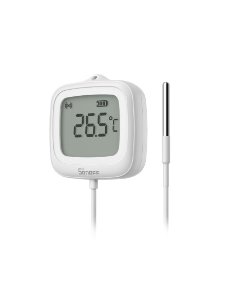 Capteur de température Zigbee avec écran LCD et sonde