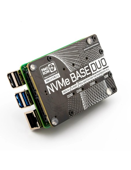 Double base NVMe pour Raspberry Pi 5