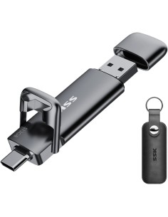 Clé USB-A / USB-C SSD portable 512 Go