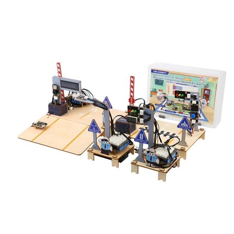 Kit éducatif sur les transports intelligents ACEBOTT DIY