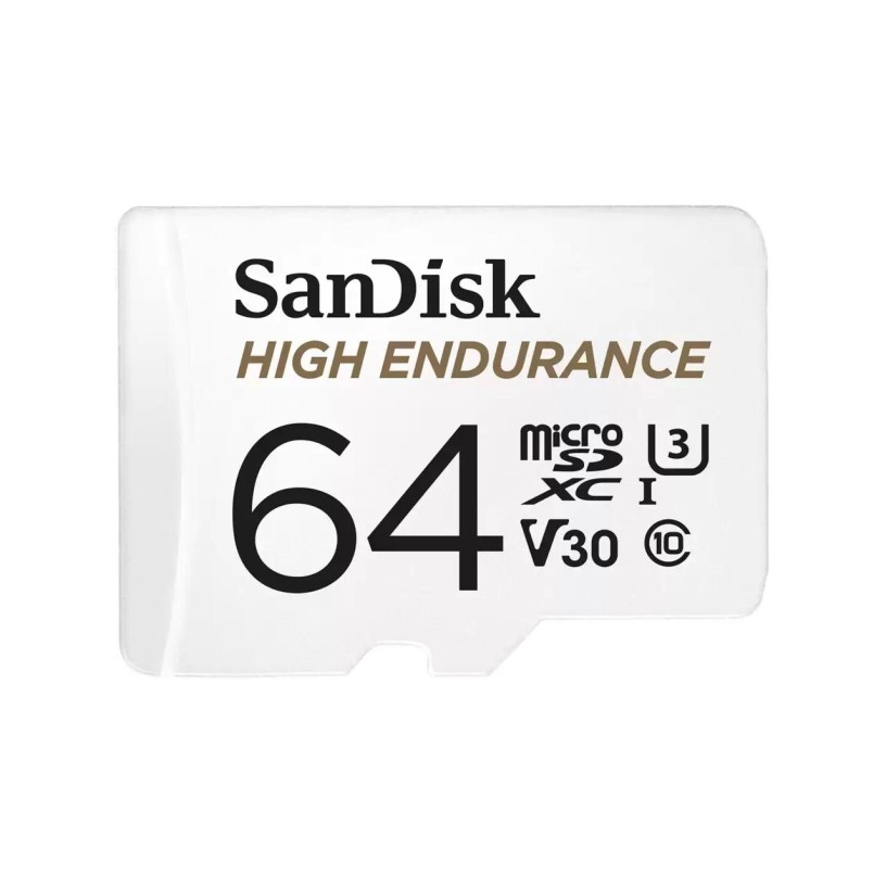 Carte microSD SanDisk High Endurance - 64 Go