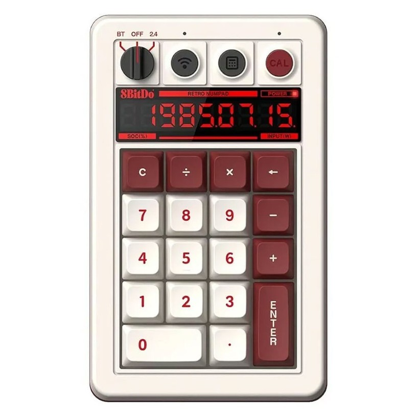clavier numérique mécanique 8BitDo, édition Famicom