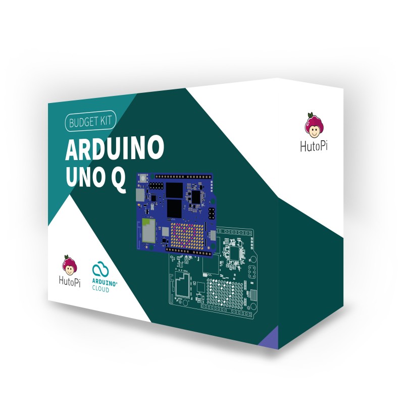 Kit Budget Arduino UNO Q (2GB - 16GB eMMC)