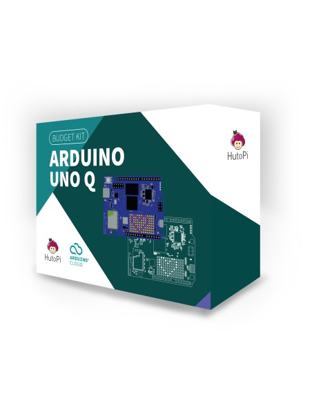 Kit Budget Arduino UNO Q (2GB - 16GB eMMC)