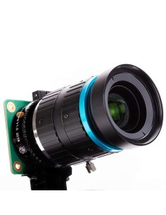 sb components Raspberry Pi 12.3 MP Camera Lens 16mm, 10MP Téléobjectif pour Raspberry Pi Camera | Objectif officiel pour la Rasp