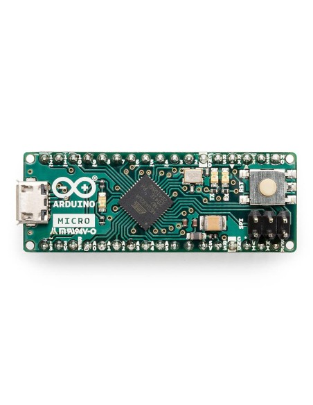 Arduino Micro avec Headers microprocesseur [A000053]