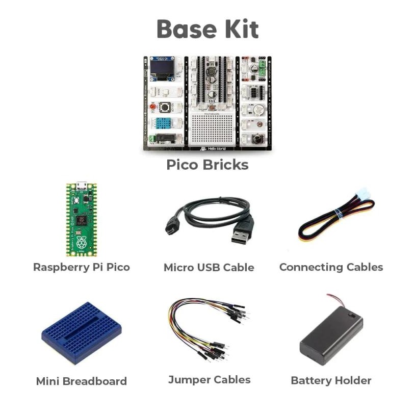 Kit Pico Bricks_Kits de programmation et de développement électronique (Kit de base)
