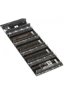 Pico Decker-Quad Expander [Quadruplicate your GPIO pins and attach up to four add-ons to a single Raspberry Pi Pico]