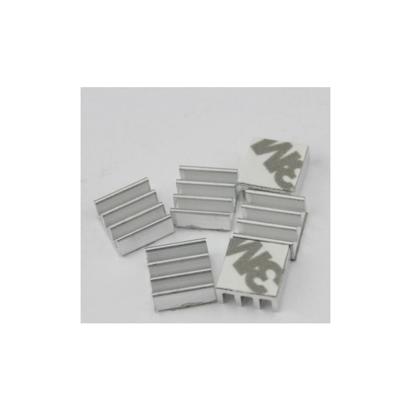 Dissipateur thermique aluminium Pi zero [MOQ 500]
