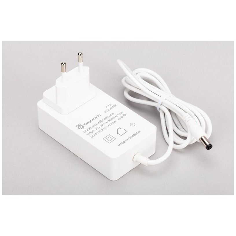 Alimentation officielle Raspberry Pi 48W DC [EU]