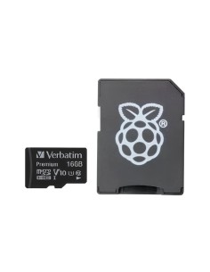 Carte micro SD officielle avec Noobs (système d'exploitation) pour Raspberry Pi 4 - 16GB