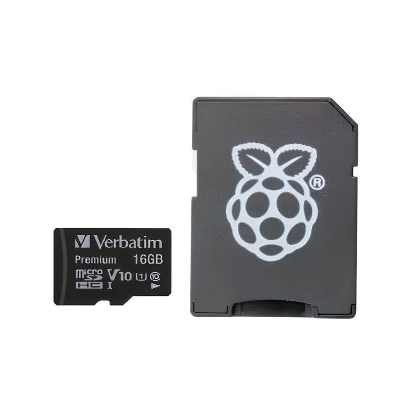 Carte micro SD officielle avec Noobs (système d'exploitation) pour Raspberry Pi 4 - 16GB