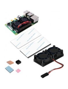 Kit de refroidissement à double ventilateur pour Raspberry Pi
