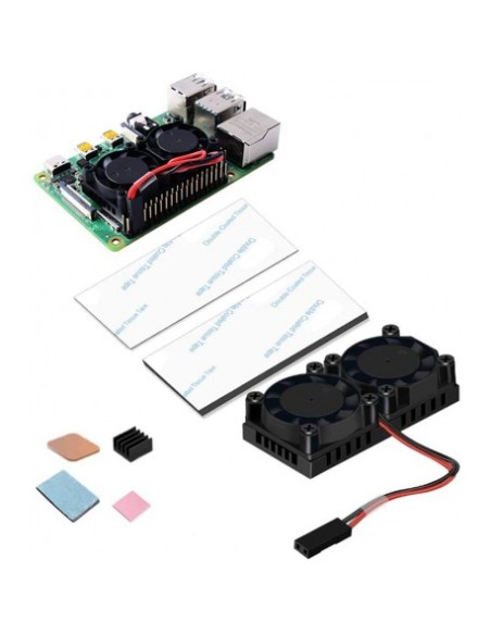 Kit de refroidissement à double ventilateur pour Raspberry Pi