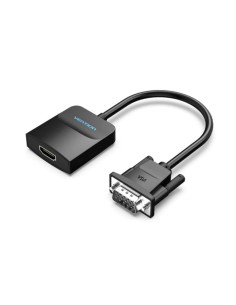 Adaptateur VGA vers HDMI avec câble audio
