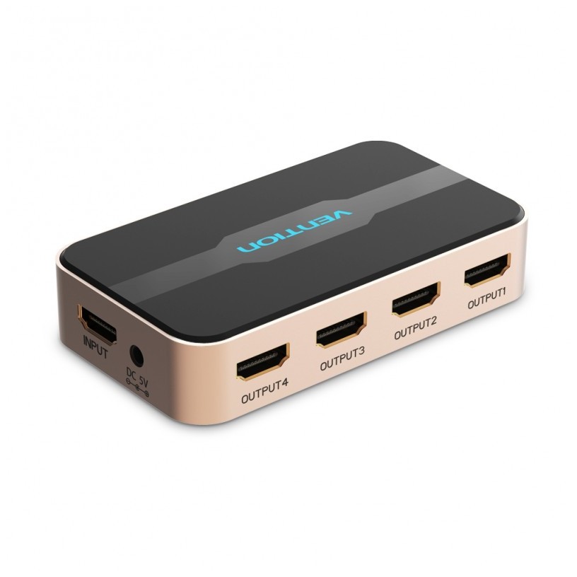 répartiteur HDMI 4K/30Hz avec alimentation / Sortie HDMI - x 4