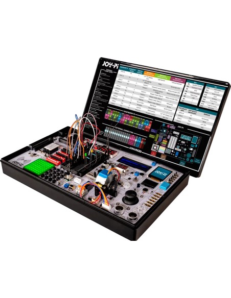 JoyPi Advanced experiment case / Compatible avec Raspberry Pi 4 et Pi Pico, Arduino Nano, Micro:Bit, NodeMCU ESP32