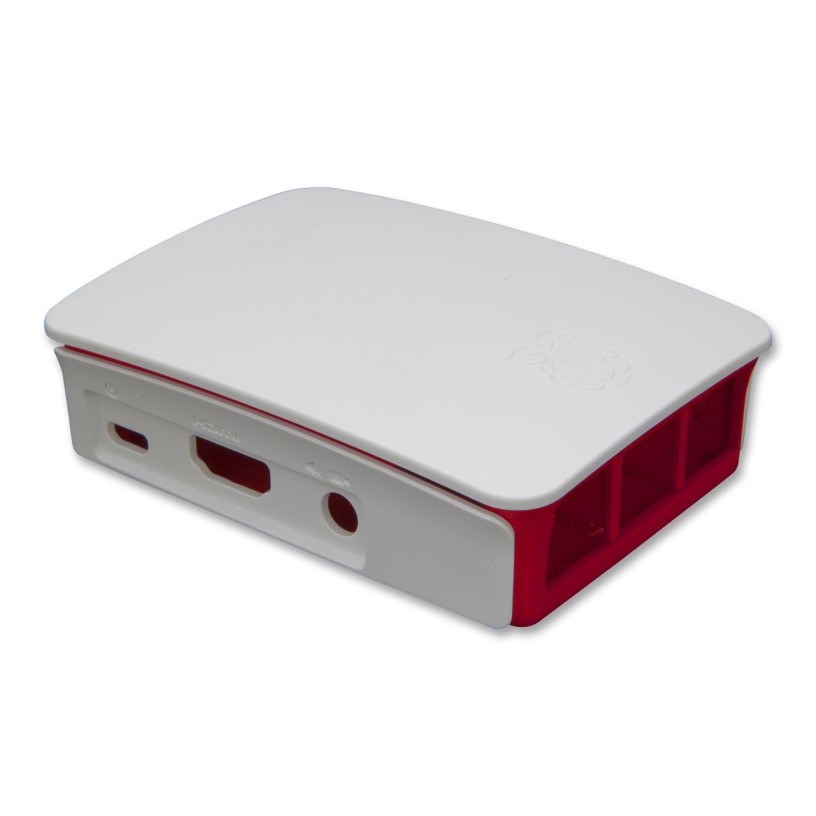 Étui officiel pour Raspberry Pi 3B+/3/2/ - BLANC
