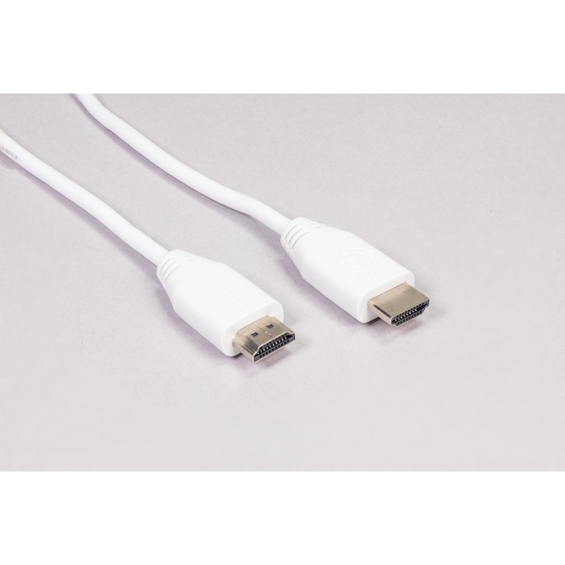 Câble HDMI officiel 2m Blanc
