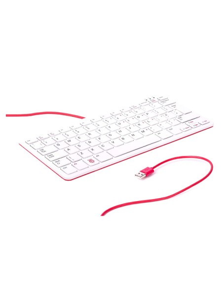 Clavier officiel blanc pour Raspberry Pi QWERTZ (IT)