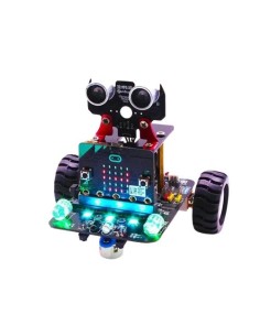 Voiture robot programmable Infrarouge et Bluetooth[Micro:Bit not included]