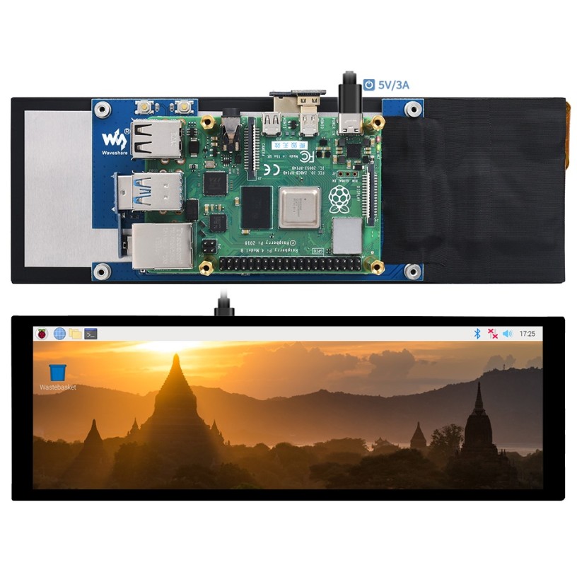 7.écran tactile capacitif LCD 9 pouces, HDMI, IPS, verre trempé