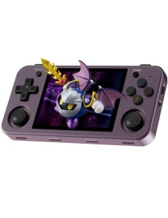 RG353M Console de jeux portable en aluminium avec écran tactile 3.5-inch et jeux compatibles Dual OS / 4400