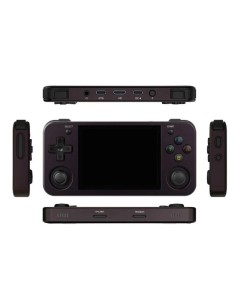 RG353M Console de jeux portable en aluminium avec écran tactile 3.5-inch et jeux compatibles Dual OS / 4400 2
