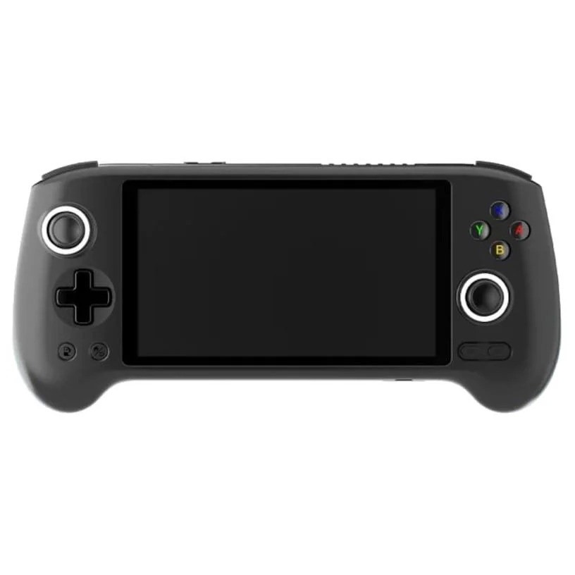RG556 Console de jeux avec écran AMOLED de 5,48 pouces, 8 Go de RAM / 128 Go de stockage (plus de 4400 jeux compatibles) - NOIR