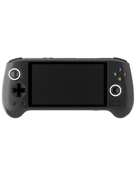RG556 Console de jeux avec écran AMOLED de 5,48 pouces, 8 Go de RAM / 128 Go de stockage (plus de 4400 jeux compatibles) - NOIR