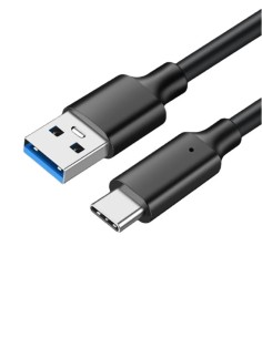 Câble USB 3.0 Type-C vers USB-A 1m, noir