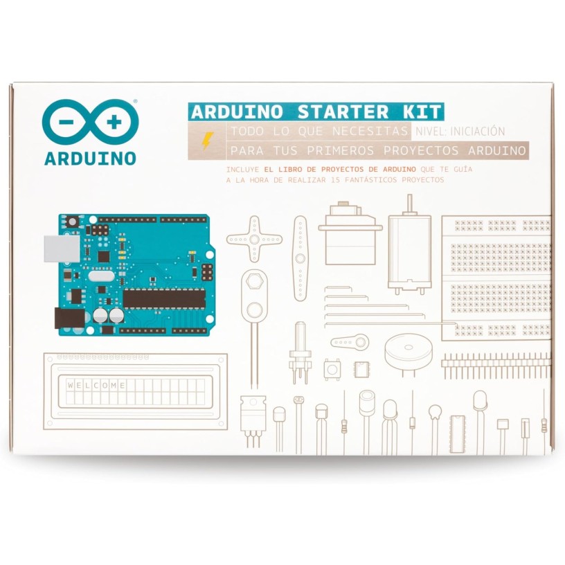 Arduino Official Starter Kit for Beginners [K030007] (Manuel en Enspagnol)