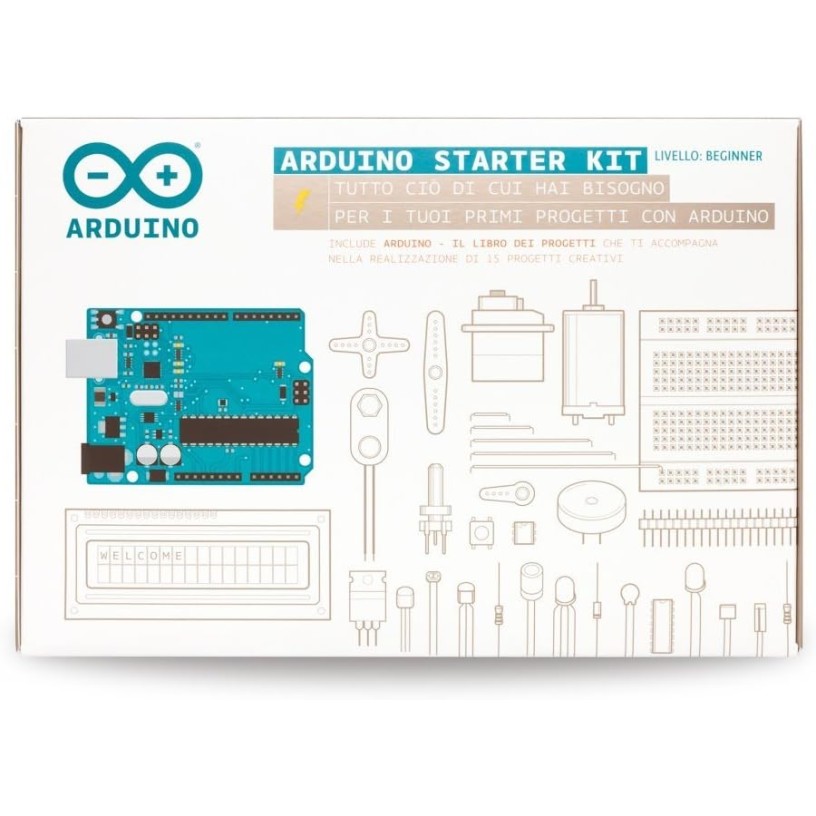 Arduino Official Starter Kit for Beginners [K010007] (Manuel en Italien)