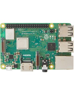 Raspberry Pi 3 Modèle B + - Plaque de base, vert